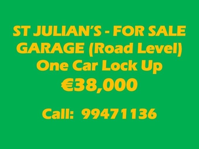 23128 | St Julians | Garage